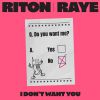 RITON & RAYE - I Don't Want You