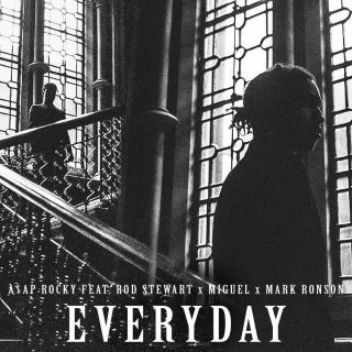 A$ap Rocky - Everyday (feat. Rod Stewart, Miguel & Mark Ronson) (Radio Date: 29-05-2015)