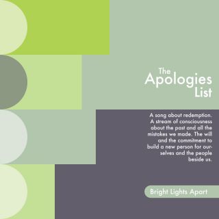 Bright Lights Apart - The Apologies List (Radio Date: 22-04-2022)