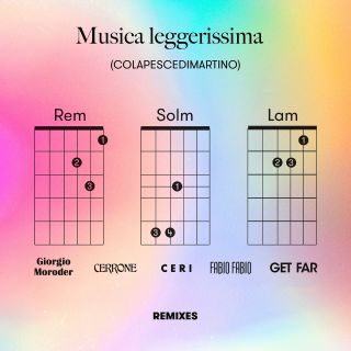 Colapesce & Dimartino - Musica leggerissima (Giorgio Moroder Remix) (Radio Date: 04-06-2021)