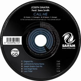 Joseph Sinatra Feat. Sara Smith - "Call Me" (Radio Date: 27 Maggio 2011)