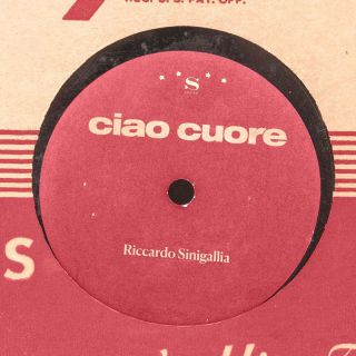 Riccardo Sinigallia - Ciao cuore (Radio Date: 31-08-2018)